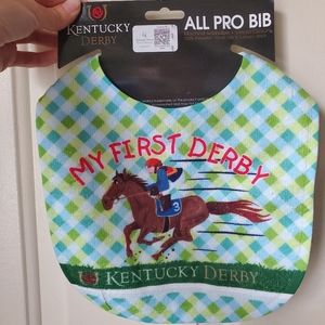 Baby Kentucky Derby Bib